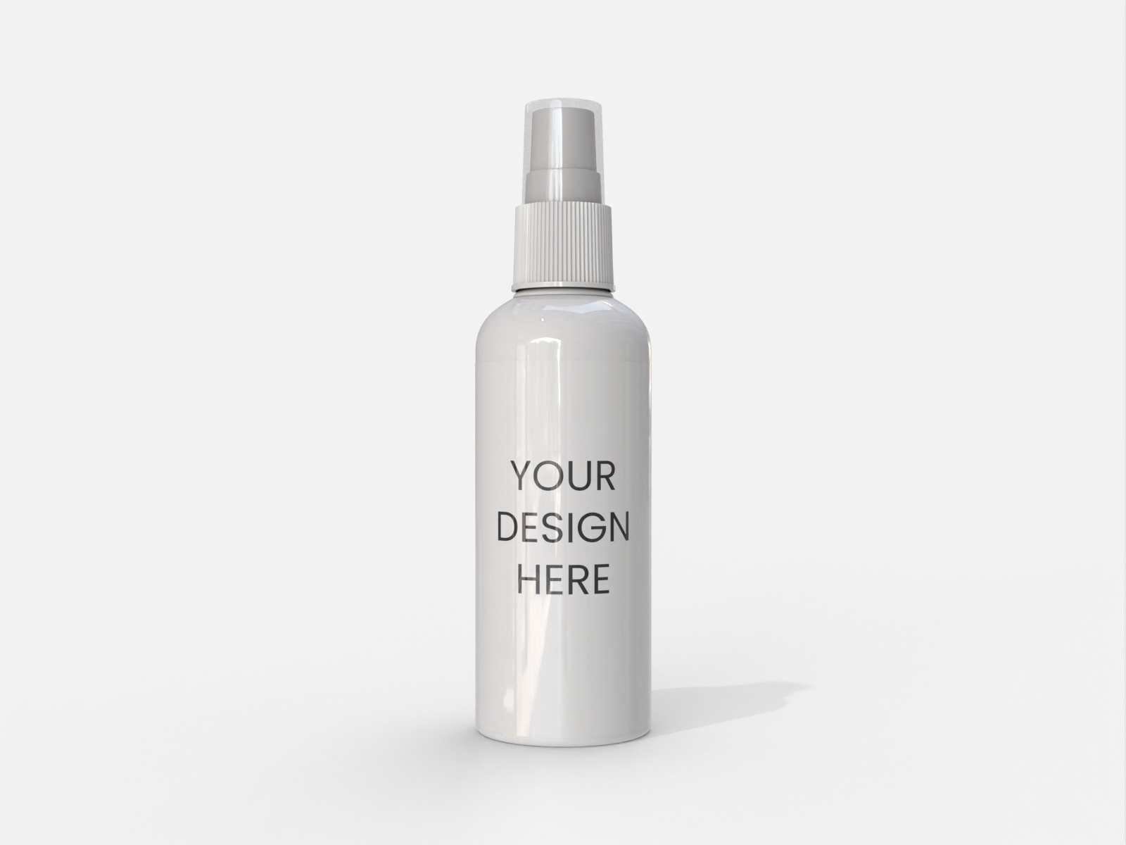 Plastic Health Drink Bottles Packaging Mockup - Design Cuts